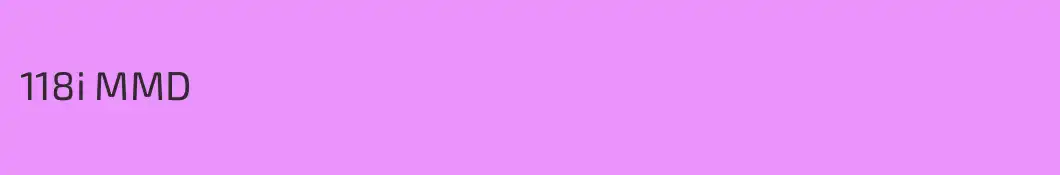 118i MMD